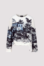 Load image into Gallery viewer, Monari 409354 Sweatshirt with “English Garden