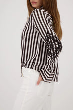Load image into Gallery viewer, Monari Blouse with cord embroidery