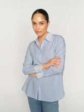 Load image into Gallery viewer, MOS MOSH Elinda Stripe Lace Shirt