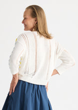 Load image into Gallery viewer, Zaket & Plover ZP8818 Thread Detail Top WHITE
