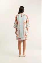 Load image into Gallery viewer, Claire Linen Dress In Portofino