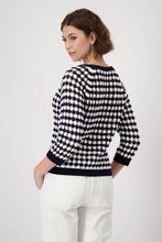 Load image into Gallery viewer, Monari  409227 Striped Ajour Jumper