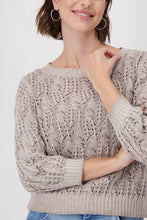 Load image into Gallery viewer, Monari Ajour jumper with embellishment 409246