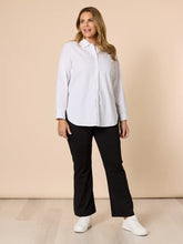 Load image into Gallery viewer, City Rib Cuff Shirt - White