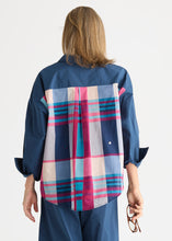 Load image into Gallery viewer, Zaket & Plover ZP8848 Checked Back Shirt OCEAN