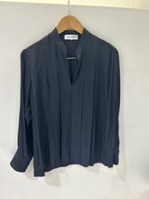 Load image into Gallery viewer, Mela Purdie F67 8728 FAN BLOUSE NAVY