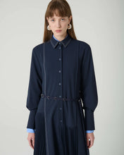 Load image into Gallery viewer, Beatrice B PLEATED CHEMISER DRESS