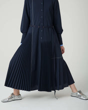 Load image into Gallery viewer, Beatrice B PLEATED CHEMISER DRESS