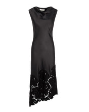 Load image into Gallery viewer, Beatrice B DRESS WITH LACE RUFFLE TRIM