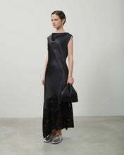 Load image into Gallery viewer, Beatrice B DRESS WITH LACE RUFFLE TRIM