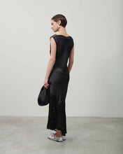 Load image into Gallery viewer, Beatrice B DRESS WITH LACE RUFFLE TRIM