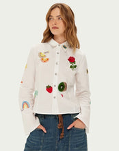 Load image into Gallery viewer, ME369 Rona Slim Embroidered Shirt