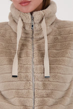 Load image into Gallery viewer, Monari Striped fur vest