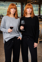 Load image into Gallery viewer, Bridge & Lord Queen Crew Neck Curved Hem Pullover BL6659