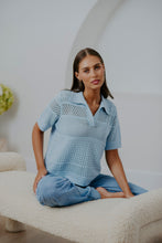 Load image into Gallery viewer, BL6219 Pointelle Stripe Polo