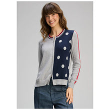 Load image into Gallery viewer, zaket and plover Stripe Spot Zip up ZP8135