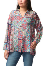 Load image into Gallery viewer, Johnny Was The Audrey Oversized Blouse | Selia | AUC15625-O
