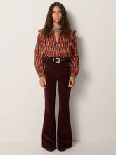 Load image into Gallery viewer, Etta Blouse - Bonfire Volcano