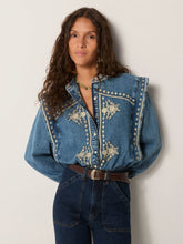 Load image into Gallery viewer, Narciso Blouse - Light Blue