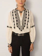Load image into Gallery viewer, Bruna Blouse - White Lies