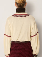 Load image into Gallery viewer, Bruna Blouse - Vineyard Bordeaux
