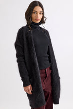 Load image into Gallery viewer, Mia Fratino PETRA CARDI JET BLACK