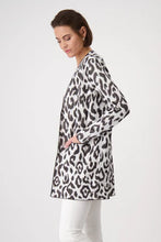 Load image into Gallery viewer, Monari Knitted Open Cardigan | Leopard Print | 409280