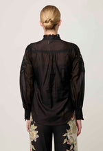 Load image into Gallery viewer, Sevilla Cotton Silk Shirt in Onyx