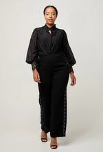 Load image into Gallery viewer, Sevilla Cotton Silk Shirt in Onyx