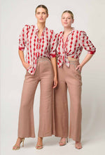 Load image into Gallery viewer, Calantha Viscose Shirt in Marrakech Ruby