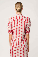 Load image into Gallery viewer, Calantha Viscose Shirt in Marrakech Ruby