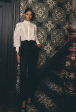 Load image into Gallery viewer, Scarlett Faux Suede Pant in Onyx