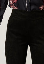 Load image into Gallery viewer, Scarlett Faux Suede Pant in Onyx