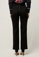 Load image into Gallery viewer, Scarlett Faux Suede Pant in Onyx