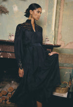 Load image into Gallery viewer, Mirador Cotton Silk Maxi Dress in Night Sky