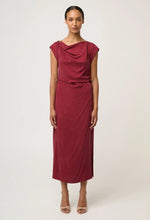 Load image into Gallery viewer, Monique Draped Neck Dress