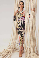 Load image into Gallery viewer, Jayden Cupro Viscose Stretch Dress in Tangled Blossom