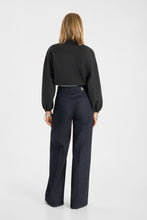 Load image into Gallery viewer, Sventy Belt Dark Blue Denim Pin Strip