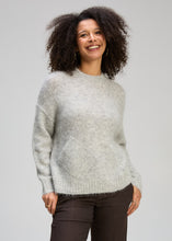 Load image into Gallery viewer, zaket and plover Alpaca Jumper Marl Grey
