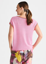 Load image into Gallery viewer, ZP8820 Zaket & Plover Crochet Trim Tank