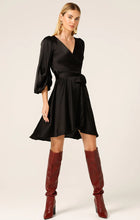 Load image into Gallery viewer, DIMMI WRAP MINI DRESS
