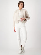 Load image into Gallery viewer, Monari Double-Hem Jacket Cream 409398