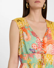 Load image into Gallery viewer, Maje Sleeveless Tiered Floral-Print Maxi Dress