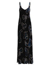 Load image into Gallery viewer, Johnny Was Kanako Burnout Velvet Maxi Dress
