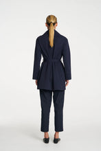 Load image into Gallery viewer, Mela Purdie Wrap Trench  -BLACK
