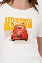 Load image into Gallery viewer, Monari T-shirt with cabrio print
