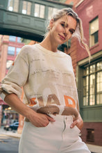 Load image into Gallery viewer, monari Jumper with letter pattern
