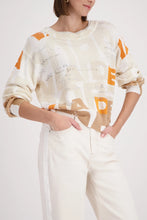 Load image into Gallery viewer, monari Jumper with letter pattern

