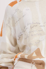 Load image into Gallery viewer, monari Jumper with letter pattern
