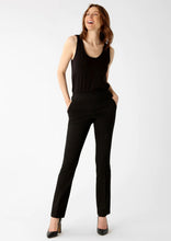 Load image into Gallery viewer, JENSON JACQUARD 31&quot; MINI-FLAIR PANT WITH POCKETS
